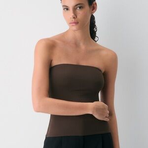 NWOT | ARITZIA Babaton Contour Tube Top (Rich Mocha Brown)